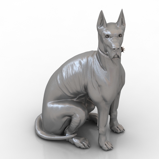 Figurine 3D model large preview