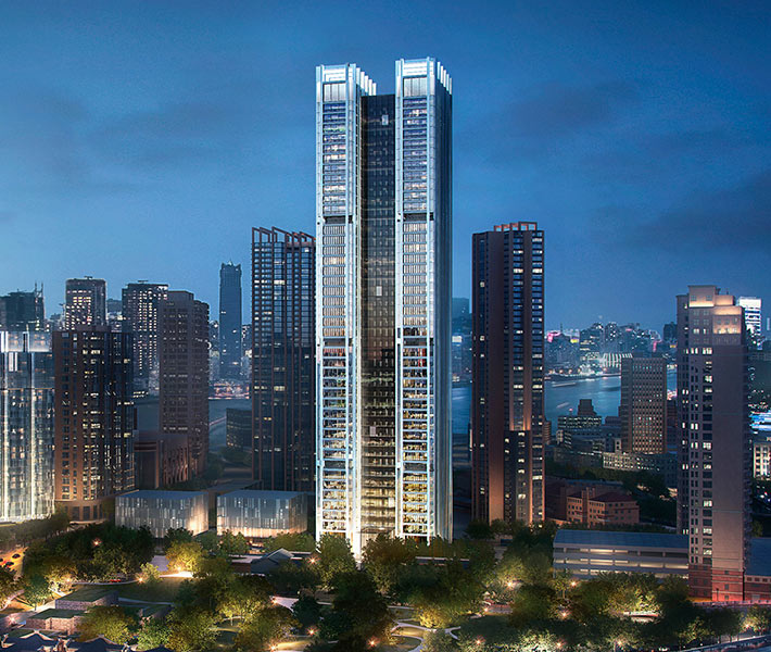 Suhe Centre by Foster + Partners, Shanghai, China