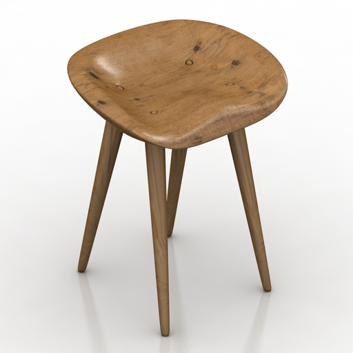 chair small 3D Model Preview #7585dec6