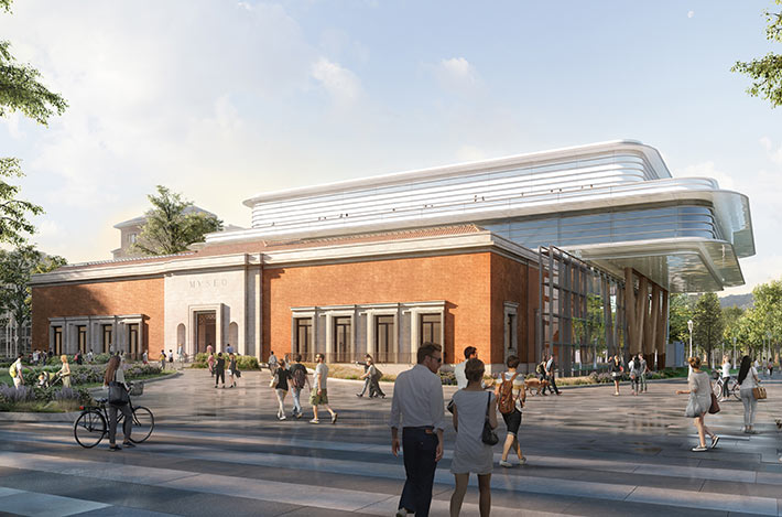 Bilbao Fine Arts Museum by Foster + Partners, Bilbao, Spain