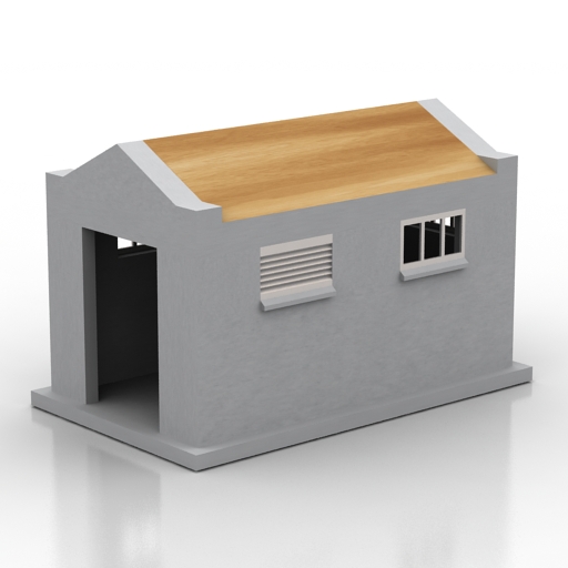 Storeroom 3D model large preview