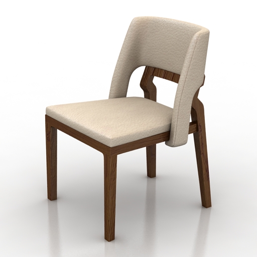 chair gallatin dining chair 3D Model Preview #52fb25c8