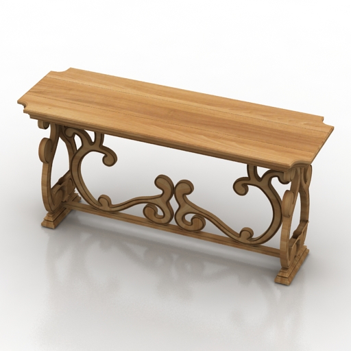 console hooker davalle 3D Model Preview #9d2bd163