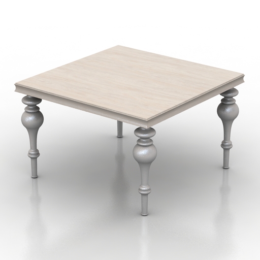 Table 3D model large preview