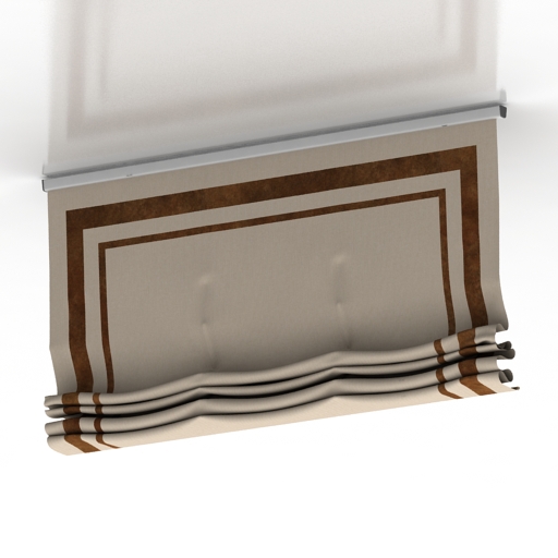 Curtain 3D model large preview