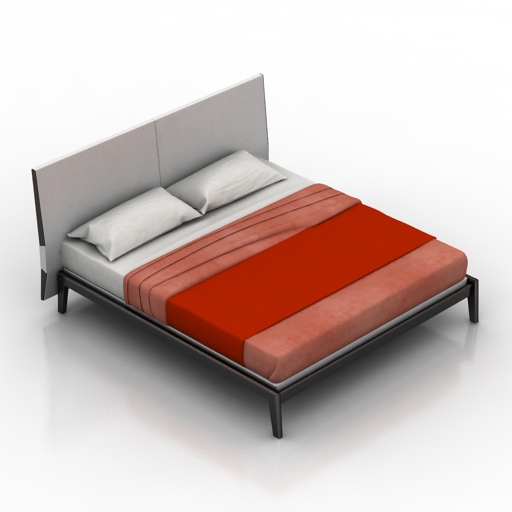 bed ipanema poliform 3D Model Preview #af93c359