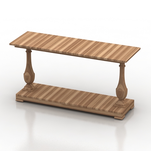 table harrison console 3D Model Preview #0bdca370