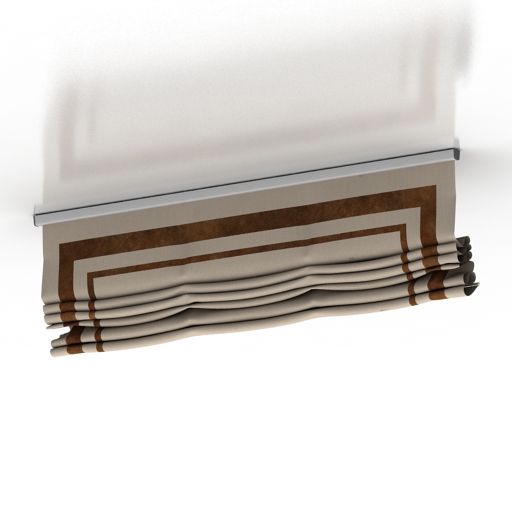 Curtain 3D model large preview