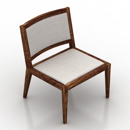 chair domicile upholstered back side chair 3D Model Preview #495a69e0
