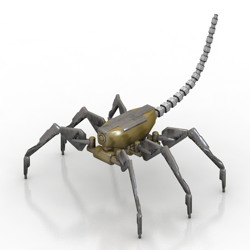 robot spider 3D Model Preview #1c4c0173