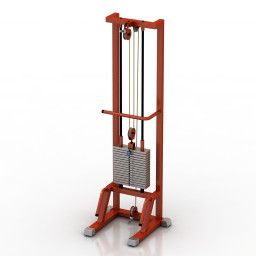 3D Block Machine Gym preview