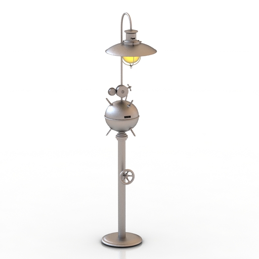 Torchere 3D model large preview