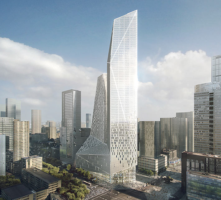 Chunxi Lu commercial complex by PLP, Chengdu, China