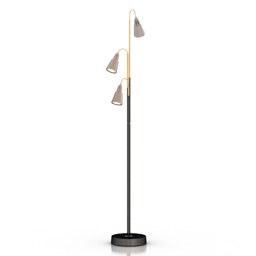 torchere ikea kvart floor lamp 3D Model Preview #4ea8f976