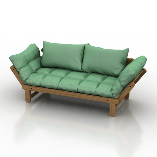 Sofa 3D model large preview