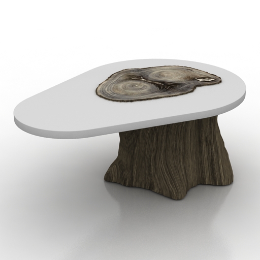 Table 3D model large preview