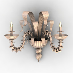 3D Sconce preview