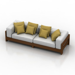 3D Sofa preview