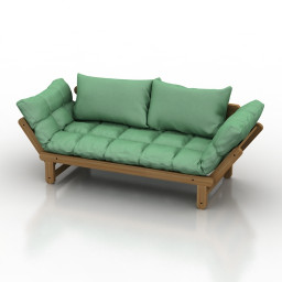 3D Sofa preview