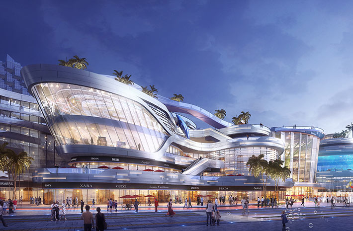 Fangcheng Harbour Bailangtan Shopping Mall, Guangxi, China