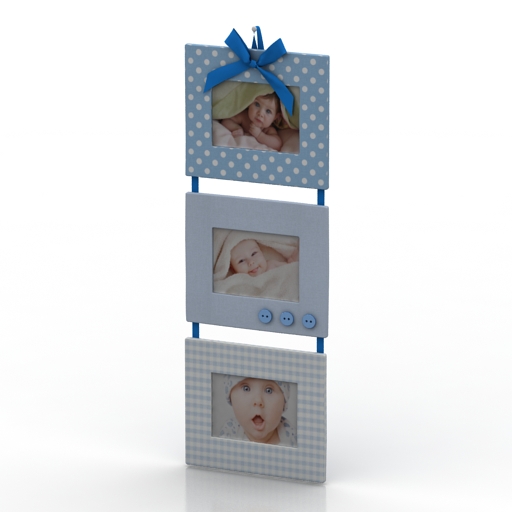Photos 3D model large preview