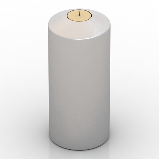 Candlestick 3D model large preview
