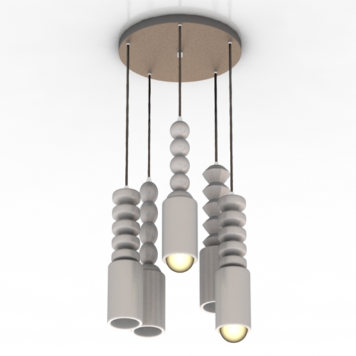 luster nj lighting pendant - roy 3D Model Preview #bdbc1dd0