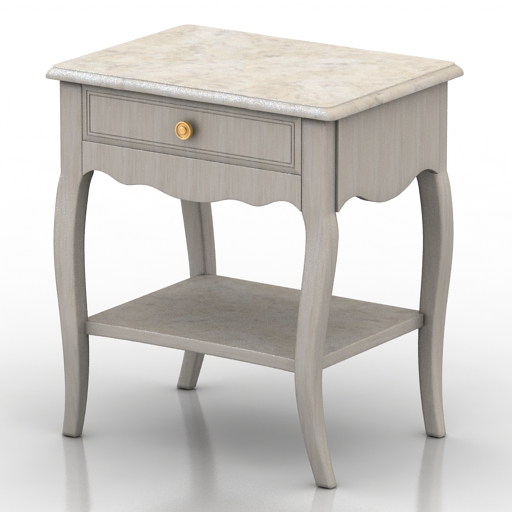 nightstand - 3D Model Preview #b8faa301