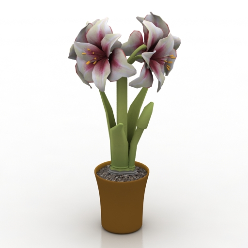 Flower 3D model large preview