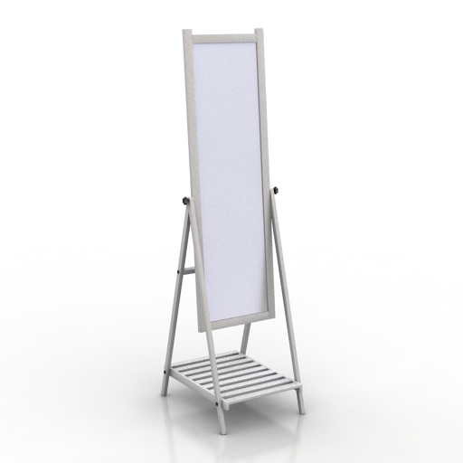 mirror ikea isfjorden mirror floor 3D Model Preview #509de79d