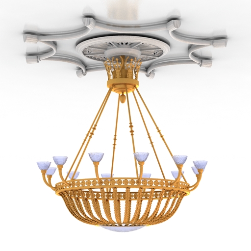 luster gold 3D Model Preview #3518a7f8