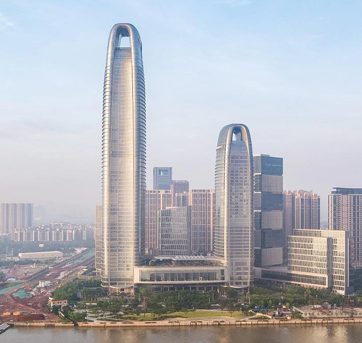 Poly Skyline Plaza by SOM, Guangzhou, China