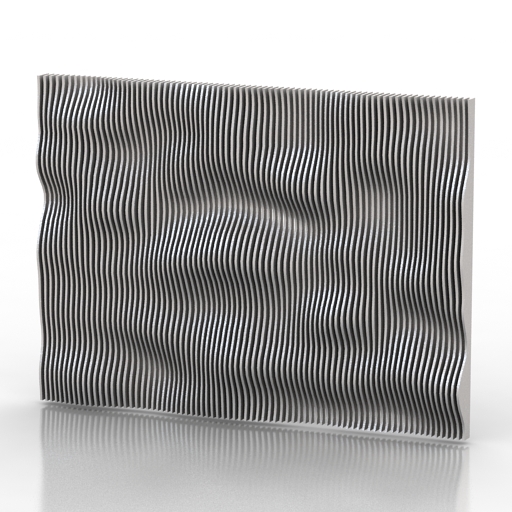 Panel 3D model large preview