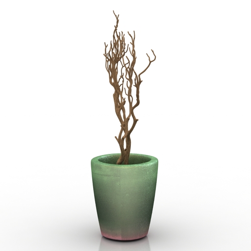 Vase 3D model large preview