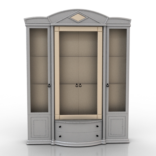 Showcase 3D model large preview