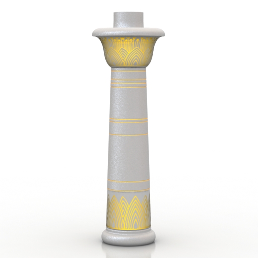 Column 3D model large preview