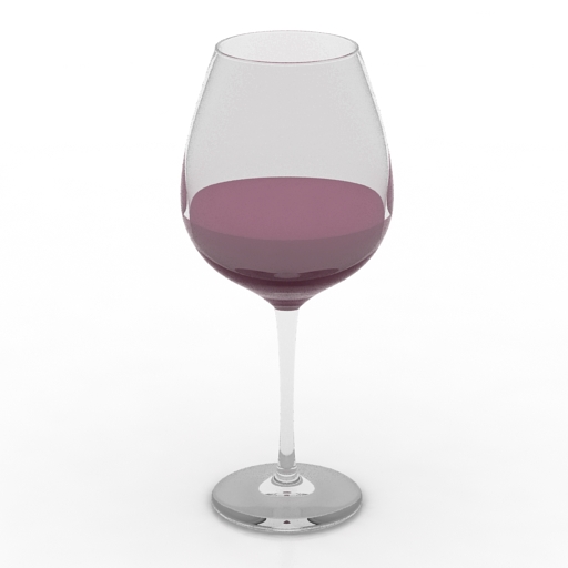 Glass 3D model large preview
