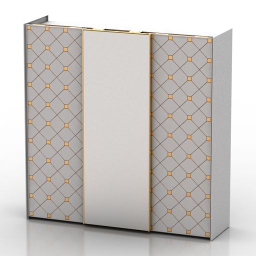 wardrobe coupe italia 3D Model Preview #d9a91583