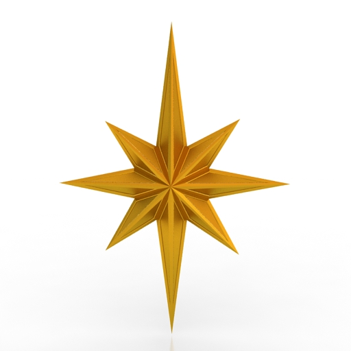 Star 3D model large preview