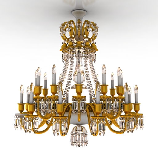 luster arte lamp 3D Model Preview #a69ba7ff