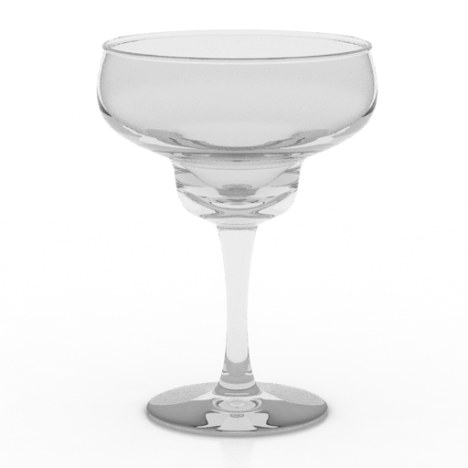Glass 3D model large preview