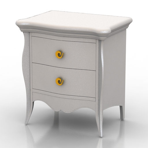 Locker 3D model large preview