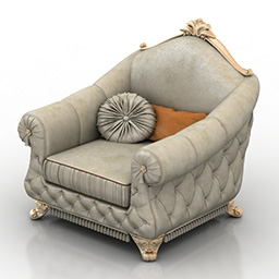 3D Armchair  preview