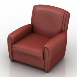 3D Armchair preview