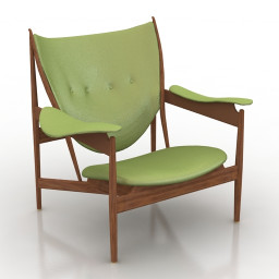 3D Armchair preview