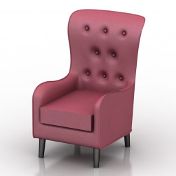 3D Armchair preview