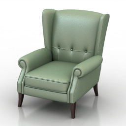 3D Armchair preview