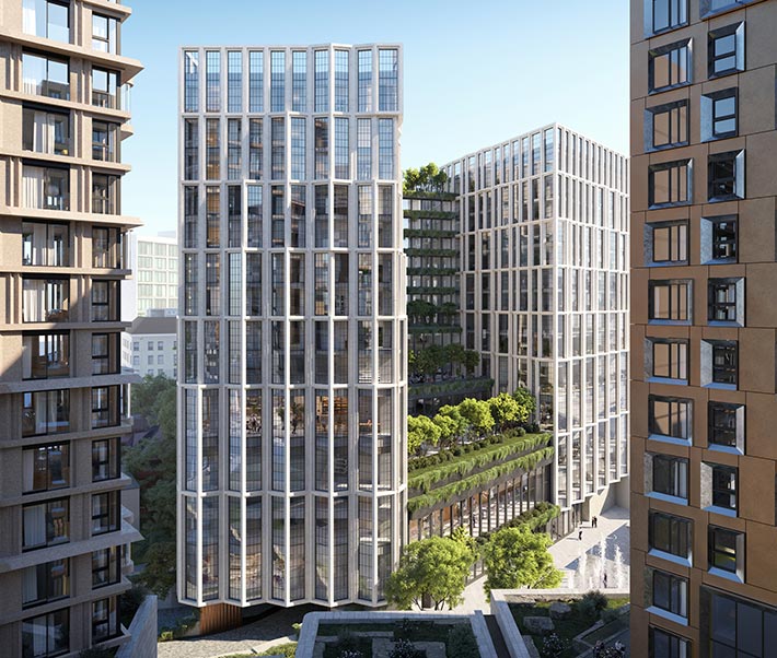 Parkside Seoul neighborhood by KPF, Seoul, South Korea
