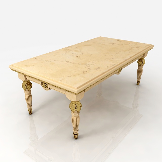 aldo moletta table 3D Model Preview #706e074f