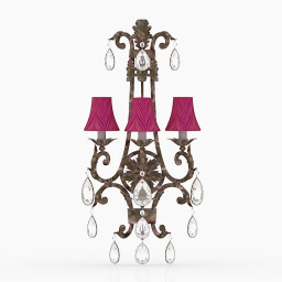 3D Sconce preview